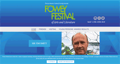 Desktop Screenshot of foweyfestival.com